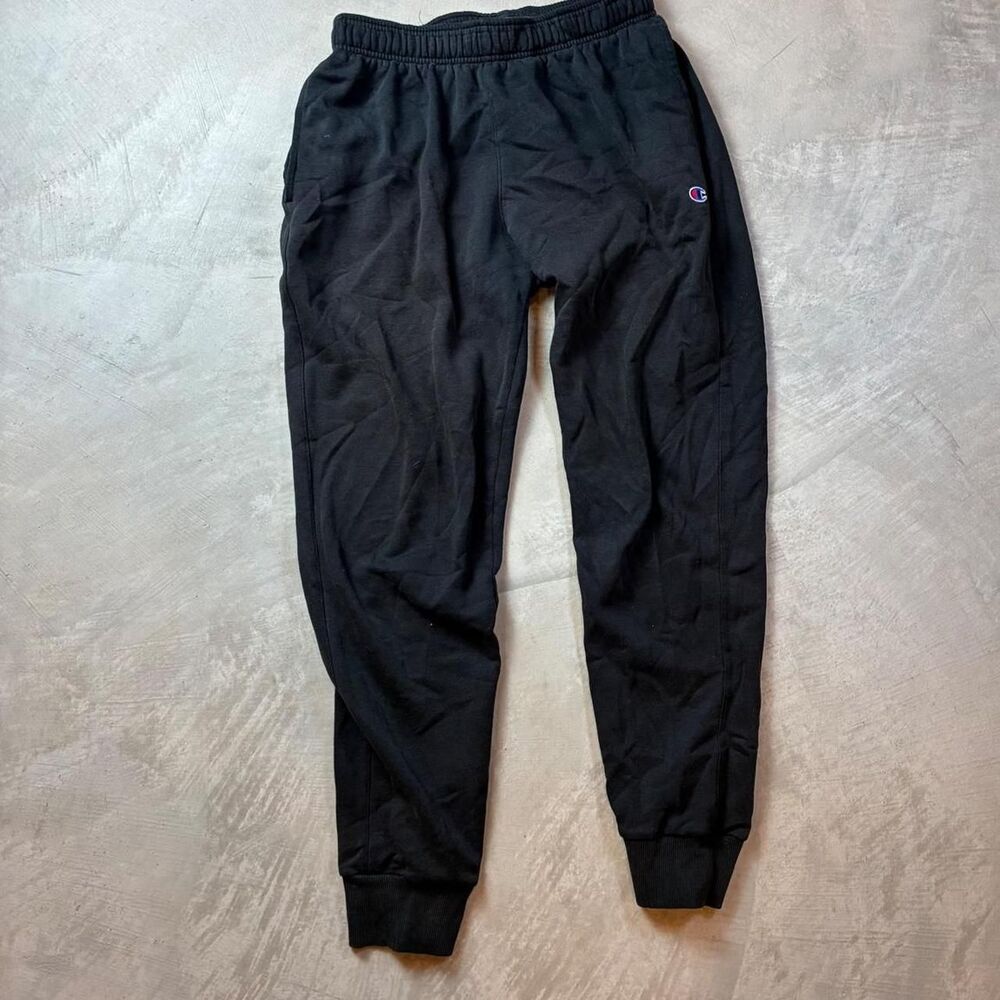 Champion Men's Black Joggers-tracksuits